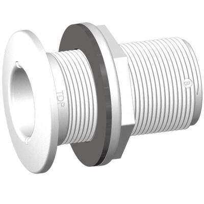 TruDesign Domed Skin Fitting - White