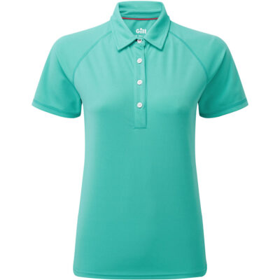 Gill Women's UV Tec Polo - Turquoise