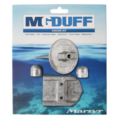 MG Duff Zinc Alpha 1 Gen 1 Anode Kit - Mercury / Mercruiser - Image