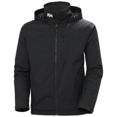 Helly Hansen Crew Hooded Midlayer Jacket 2.0 - Black