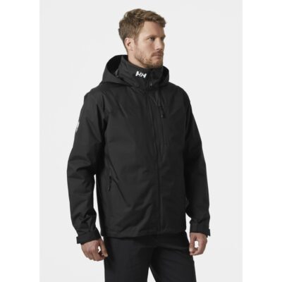 Helly Hansen Crew Hooded Midlayer Jacket 2.0 - Black
