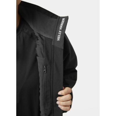 Helly Hansen Crew Midlayer Jacket 2.0 for Women - Black