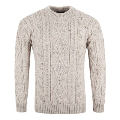 Classic Aran Jumper - Skiddaw