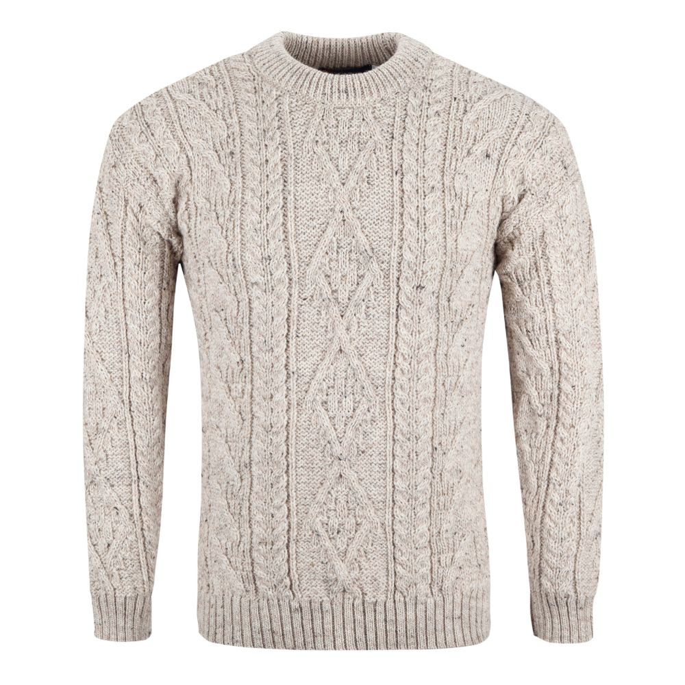 Classic Aran Jumper - Skiddaw