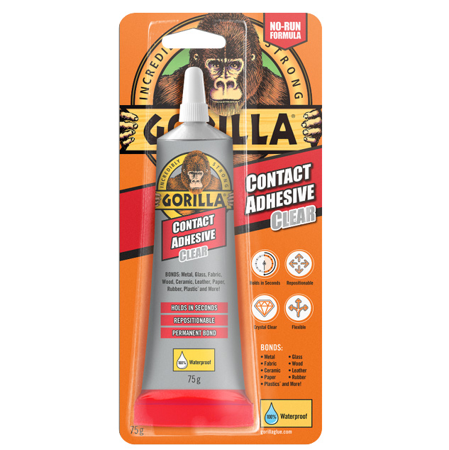 Gorilla Contact Adhesive Clear - 75g - Image