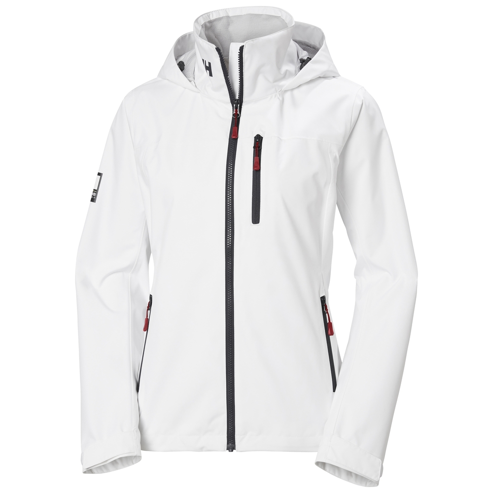 Helly Hansen Crew Hooded Jacket 2.0 for Women - White