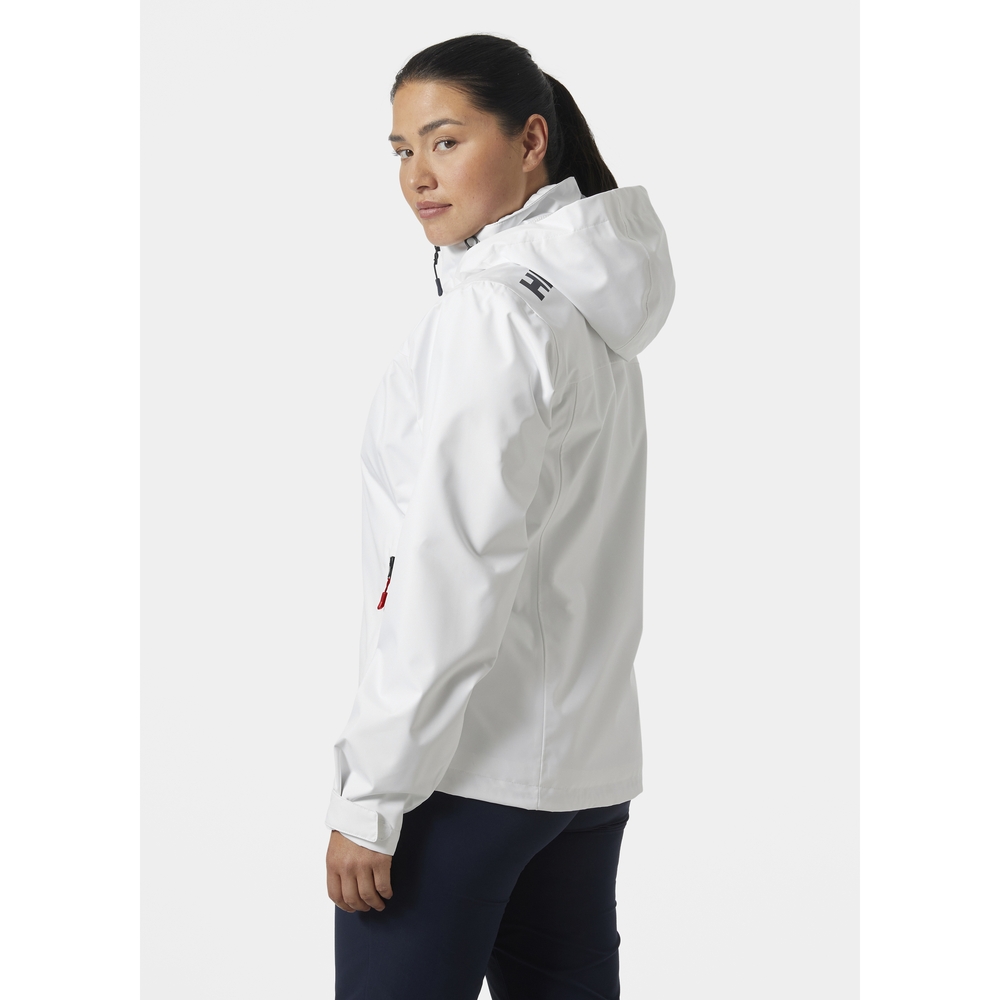 Helly Hansen Crew Hooded Jacket 2.0 for Women - White
