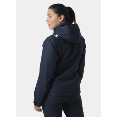 Helly Hansen Crew Hooded Midlayer Jacket 2.0 for Women - Navy
