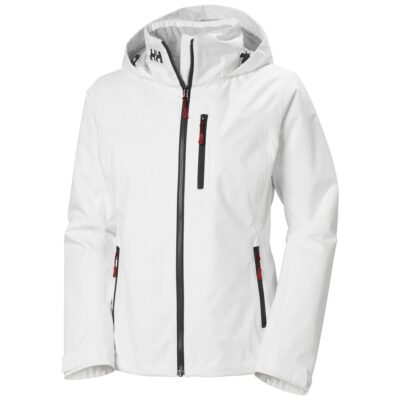 Helly Hansen Crew Hooded Midlayer Jacket 2.0 for Women - White