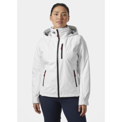 Helly Hansen Crew Hooded Midlayer Jacket 2.0 for Women - White