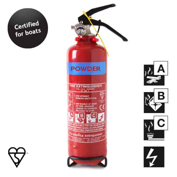 Fireblitz ABC Dry Powder 1KG - 5A/34B - Image