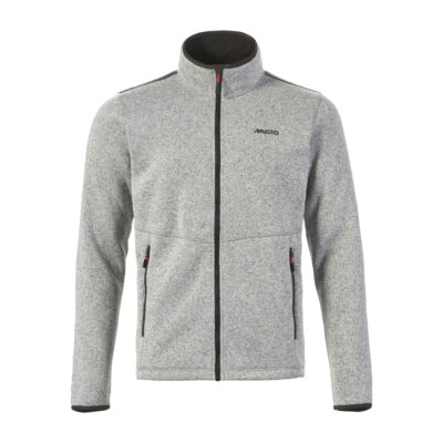 Musto Men's Knitted Fleece - Grey Melange