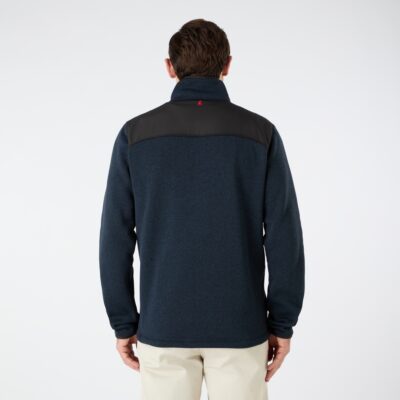 Musto Men's Knitted Fleece - True Navy Marl