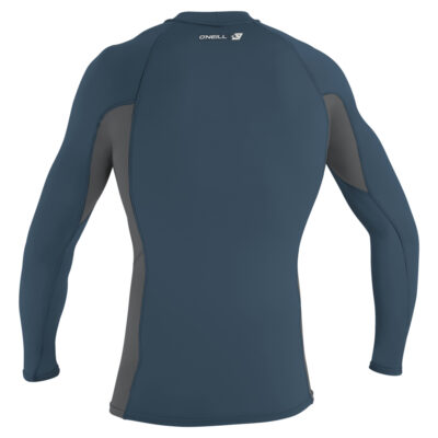 O'Neill Premium Skins Long Sleeve Rash Guard - Copenblue/Smoke/Copenblue