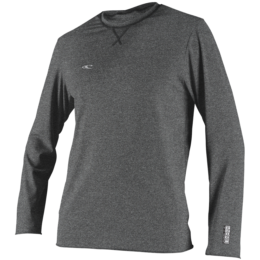 O'Neill TRVLR Hybrid Long Sleeve Sun Shirt - Graphite