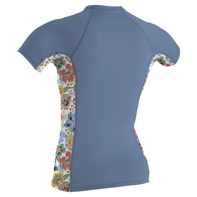 O'Neill Women's Side Print Rash Guard - Infinity/Talitha
