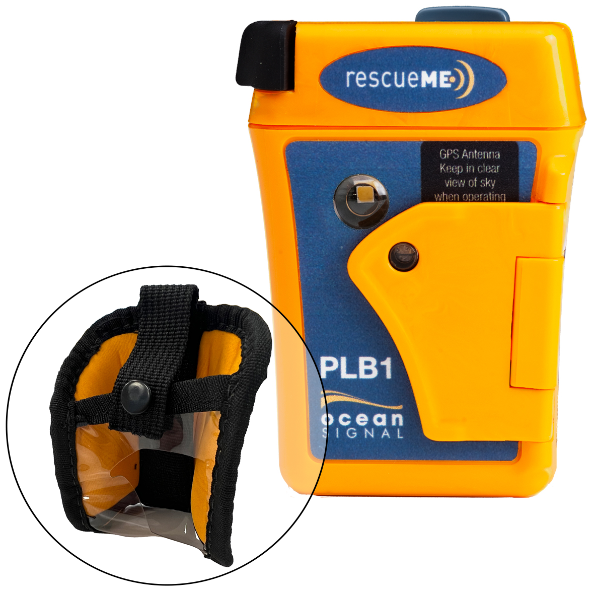 Ocean Signal RescueMe PLB1 with GPS PLB + Free Flotation Pouch (Aug 2033 Service Date) - Image