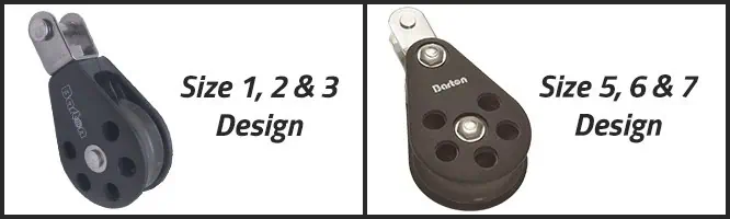 Barton Block Single, Double Tang (Fixed Eye with Clevis Pin)