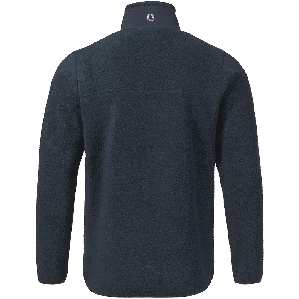 Musto Men's Nautic Full Zip Pile Fleece - Navy