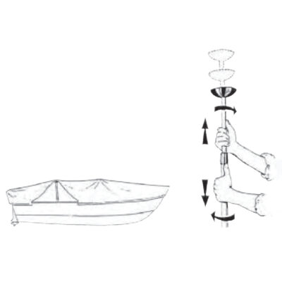 Lalizas Boat Cover Supports - Image