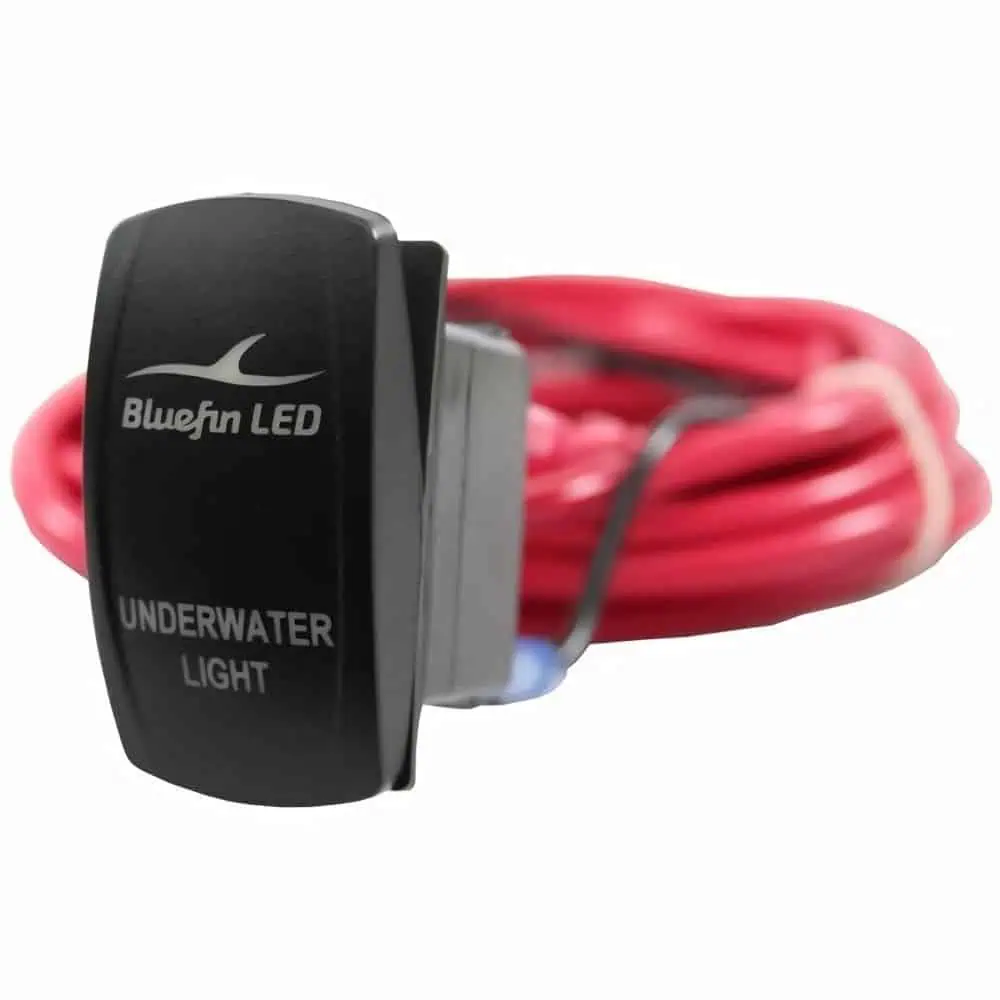 Bluefin LED On/Off Momentary Light Switch - Image
