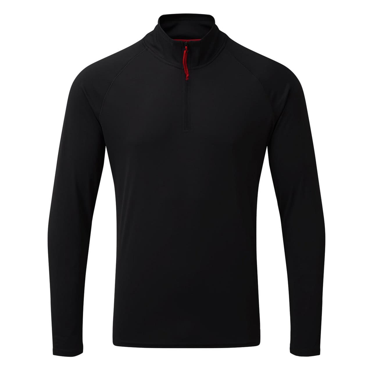 Gill UV Tec Long Sleeve Zip T-Shirt - Black
