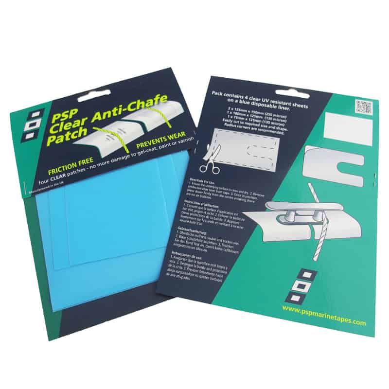 PSP Chafe Tape 4 Mixed Patches - ANTI CHAFE 4 X MIXED