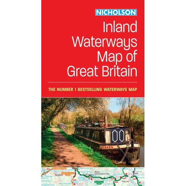 Inland Waterways Map of Great Britain - Image