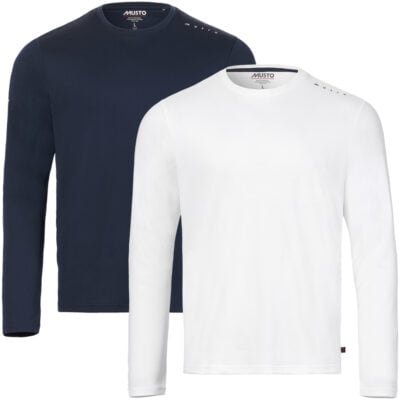 Musto Men's Evo Crew Sunblock Long Sleeve T-Shirt - Image