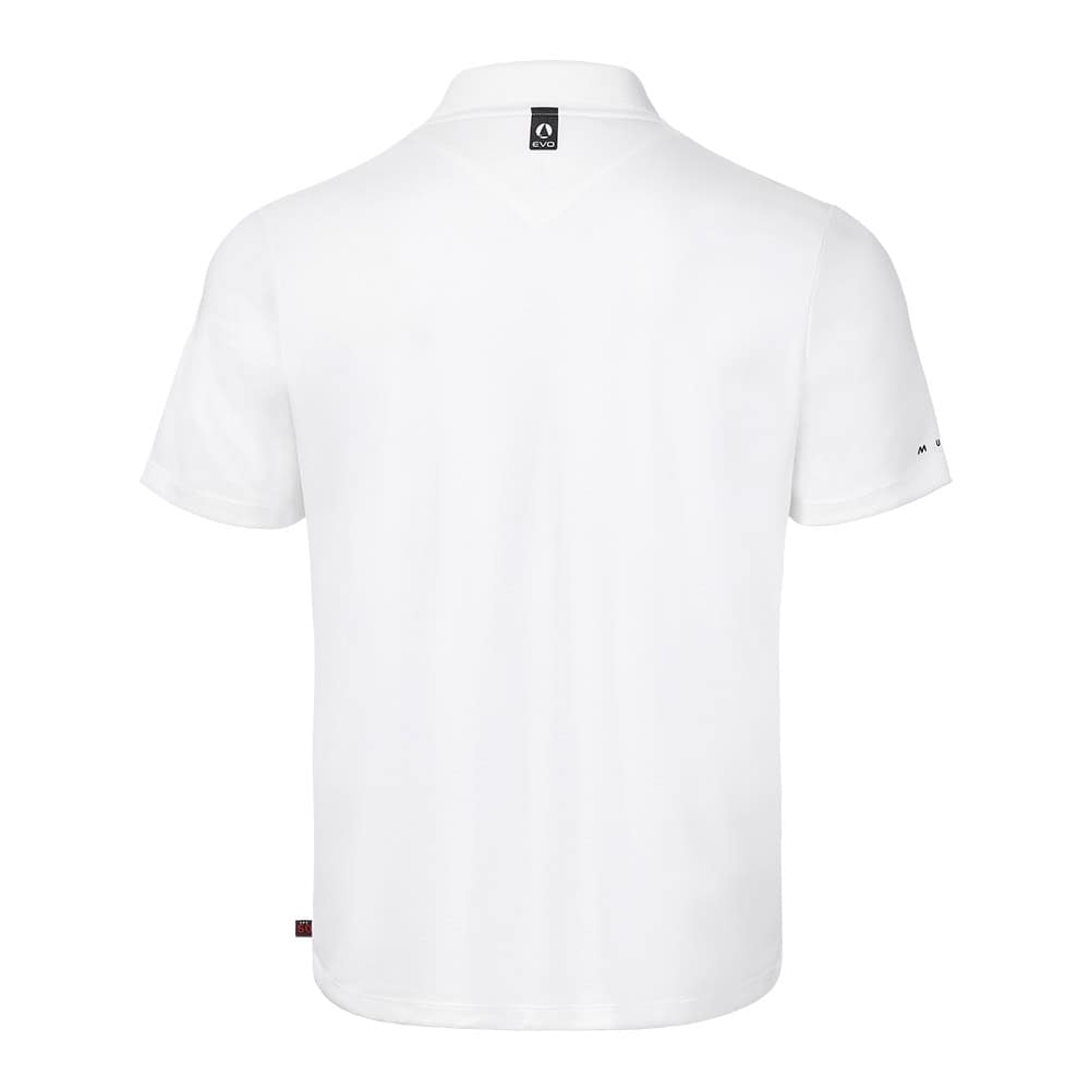 Musto Men's Evo Crew Sunblock Short Sleeve Polo Shirt - White