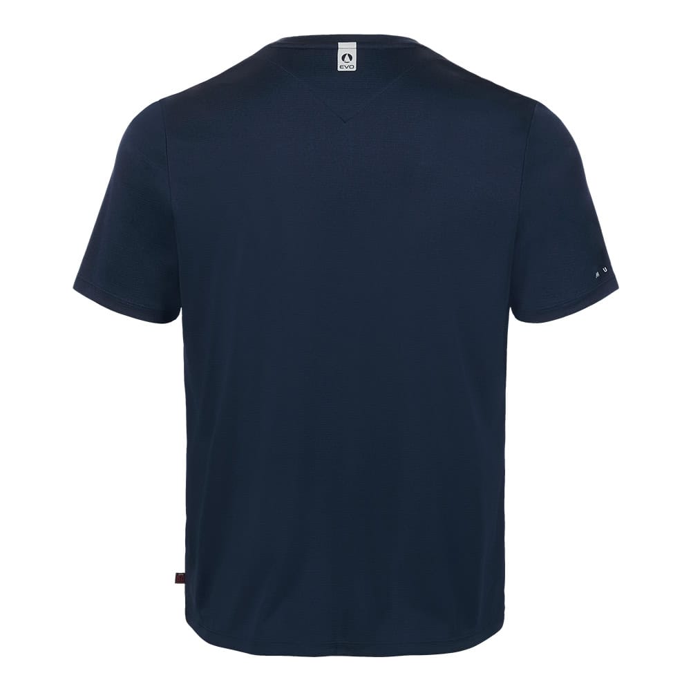 Musto Men's Evo Crew Sunblock Short Sleeve T-Shirt - Navy