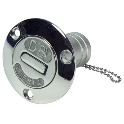 AquaMarine Diesel Deck Filler Stainless Steel - Image