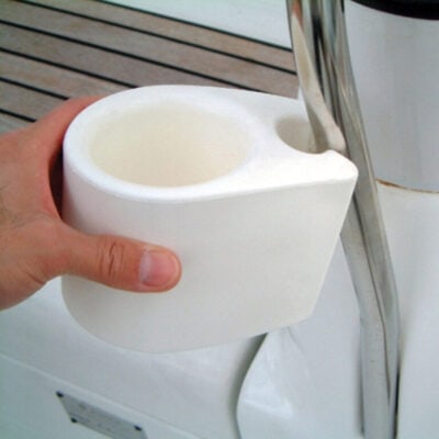 Clip-On Can Holder - White