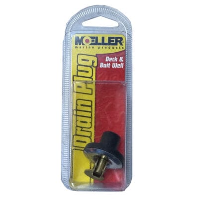 Moeller 1/2" Deck and Baitwell Drain Plug - Image