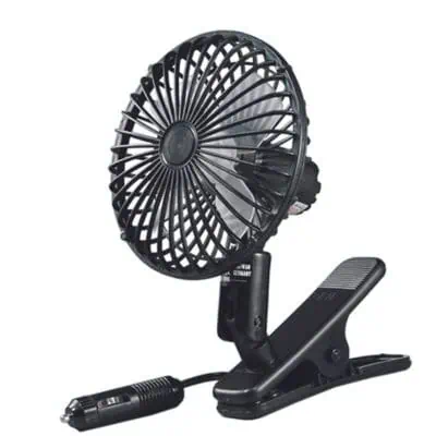 AAA Cooling Fan 12v - Black Clip On - Image