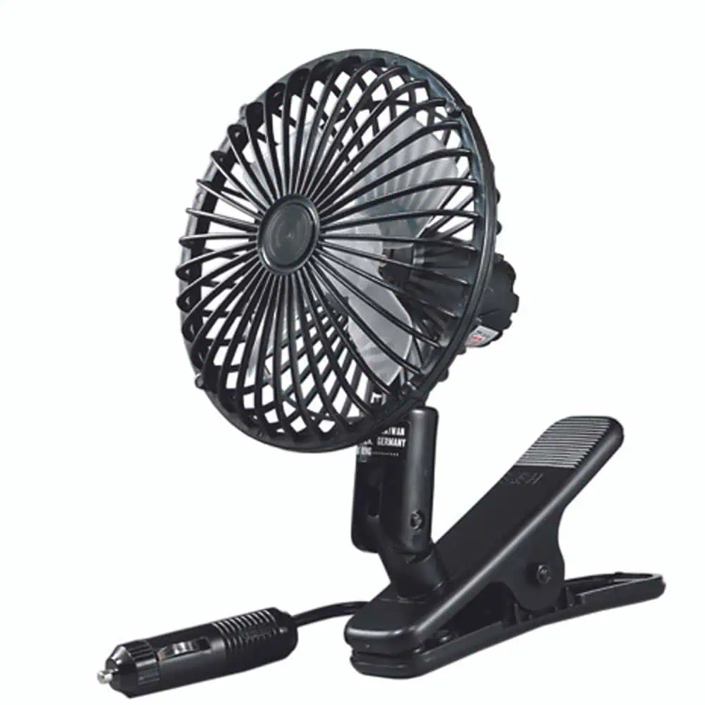 AAA Cooling Fan 12v - Black Clip On - Image