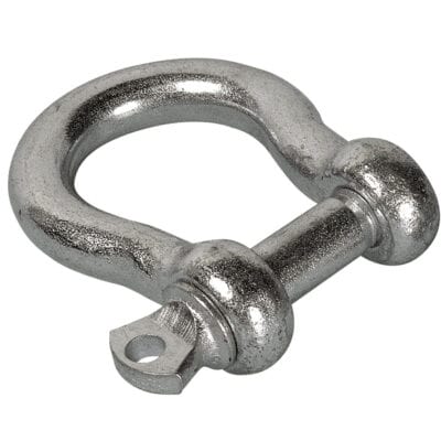 AquaMarine Galvanised Bow Shackle - Image