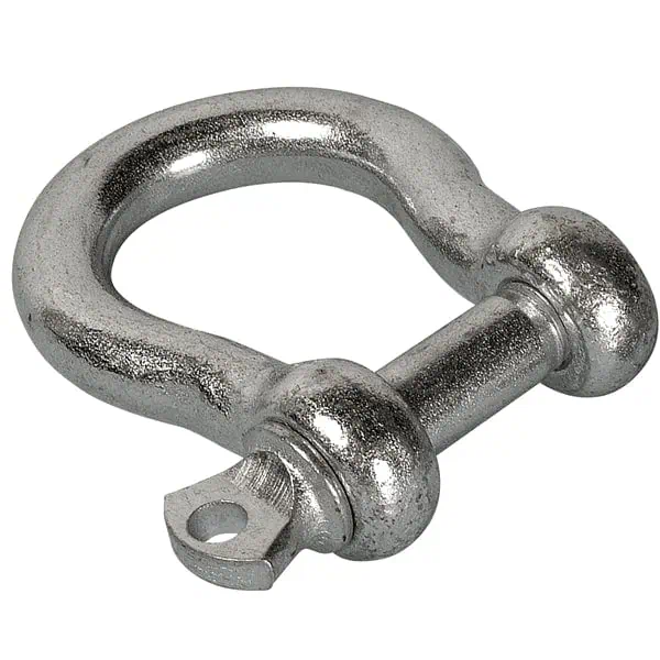 AquaMarine Galvanised Bow Shackle - Image