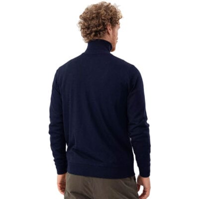 Holebrook Jesper T-Neck Windproof - Dark Navy