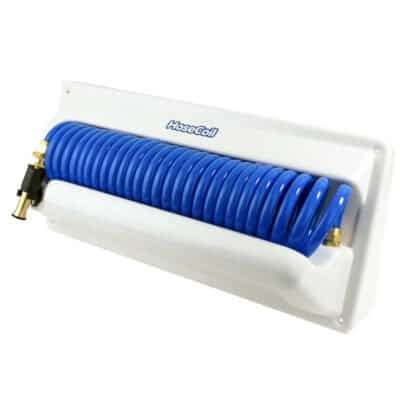 Hosecoil Mount Enclosure With Coiled Hose - 25 Foot - Image