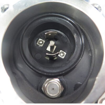 Hubbell Phone/TV Combined Shore Inlet - Round SST - HBLPHTVSS - Image