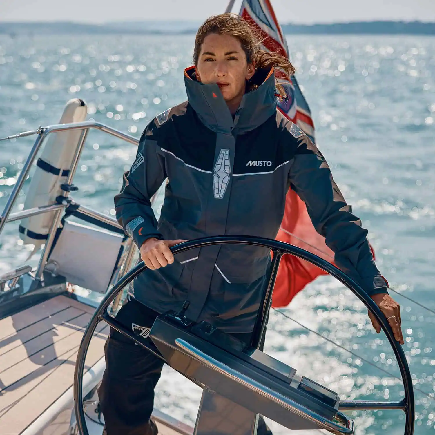 Musto BR3 Pertex Offshore Jacket for Women - Charcoal