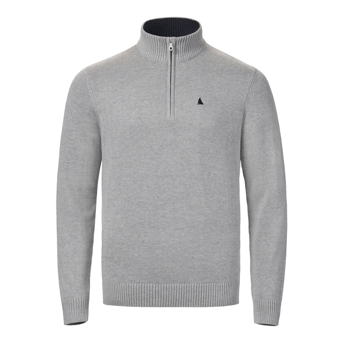 Musto Original 1/4 Zip Neck Knit - Grey