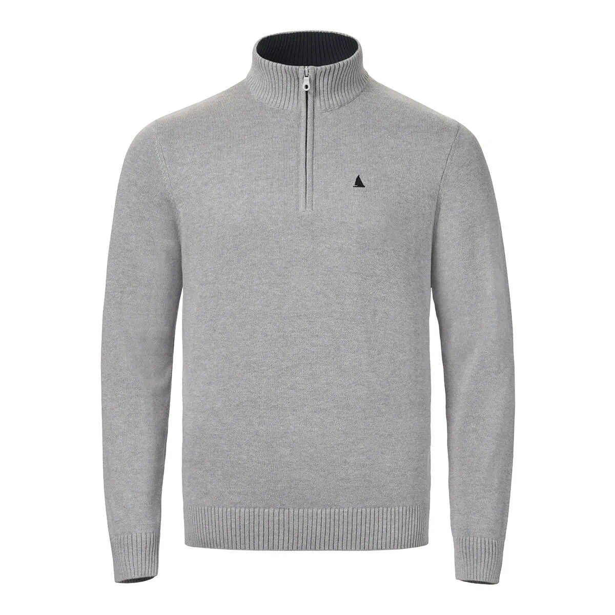 Musto Original 1/4 Zip Neck Knit - Grey