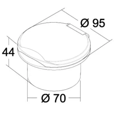 Osculati Mixer With Classic Evo Housing - Image