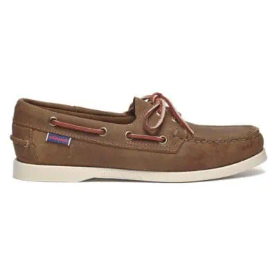Sebago Dockside Portland For Women - Dark Brown