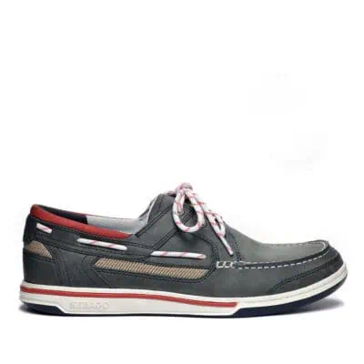 Sebago Triton Three-Eye Deck Shoe - Blue Navy