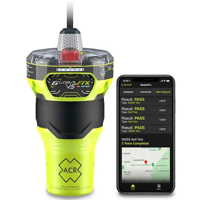 ACR GlobalFix V5 Manual EPIRB with AIS and RLS CAT2 - Image