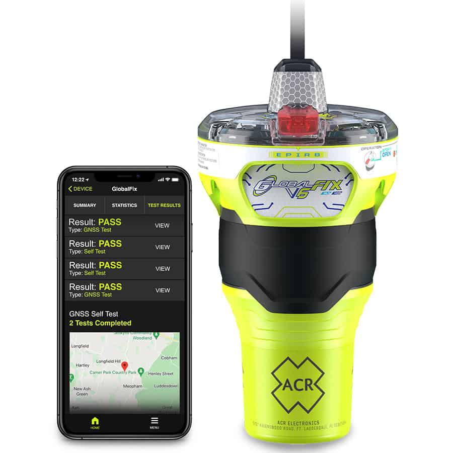 ACR GlobalFix V6 Manual EPIRB with RLS CAT2 - Image