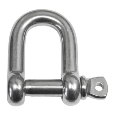 AquaMarine D Shackle - Bar Type - Stainless Steel - Image